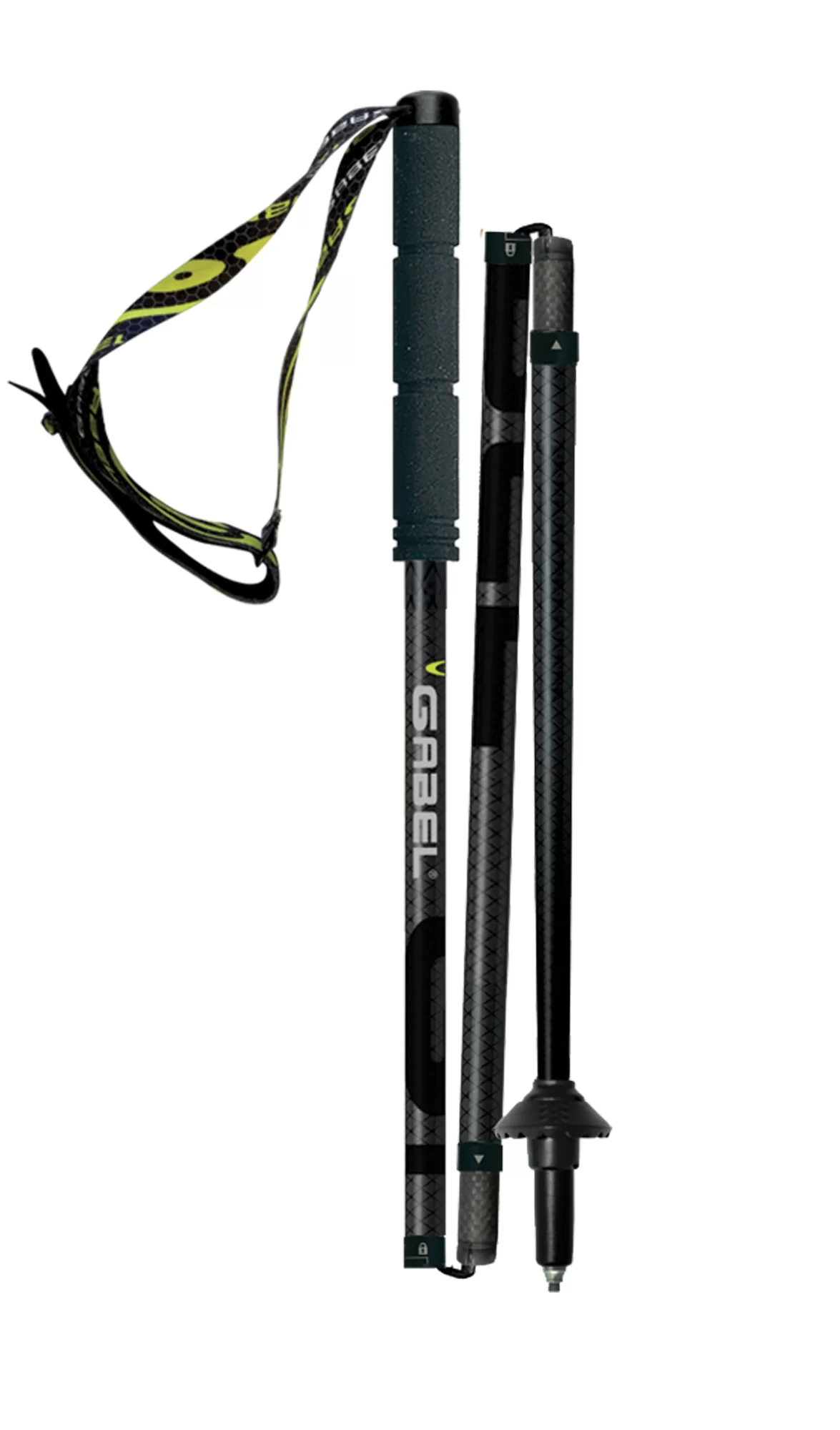 Gabel Viper 3S-TR ultralahk skladacie palice na nordic walking a trailov beh